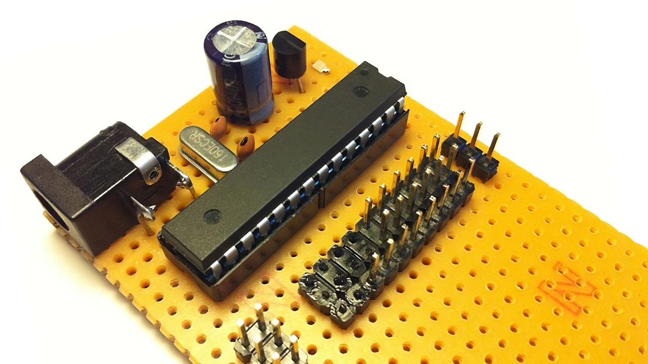 Building an ATmega AVR Microcontroller Board